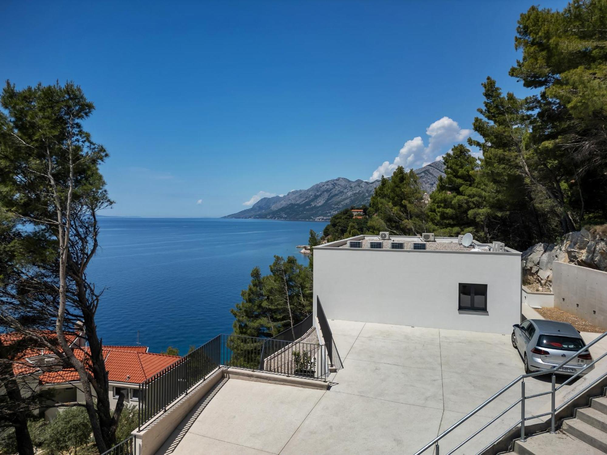 Villa Lito - Only 50M From Sea! - Makarska Exklusiv Brela Dış mekan fotoğraf