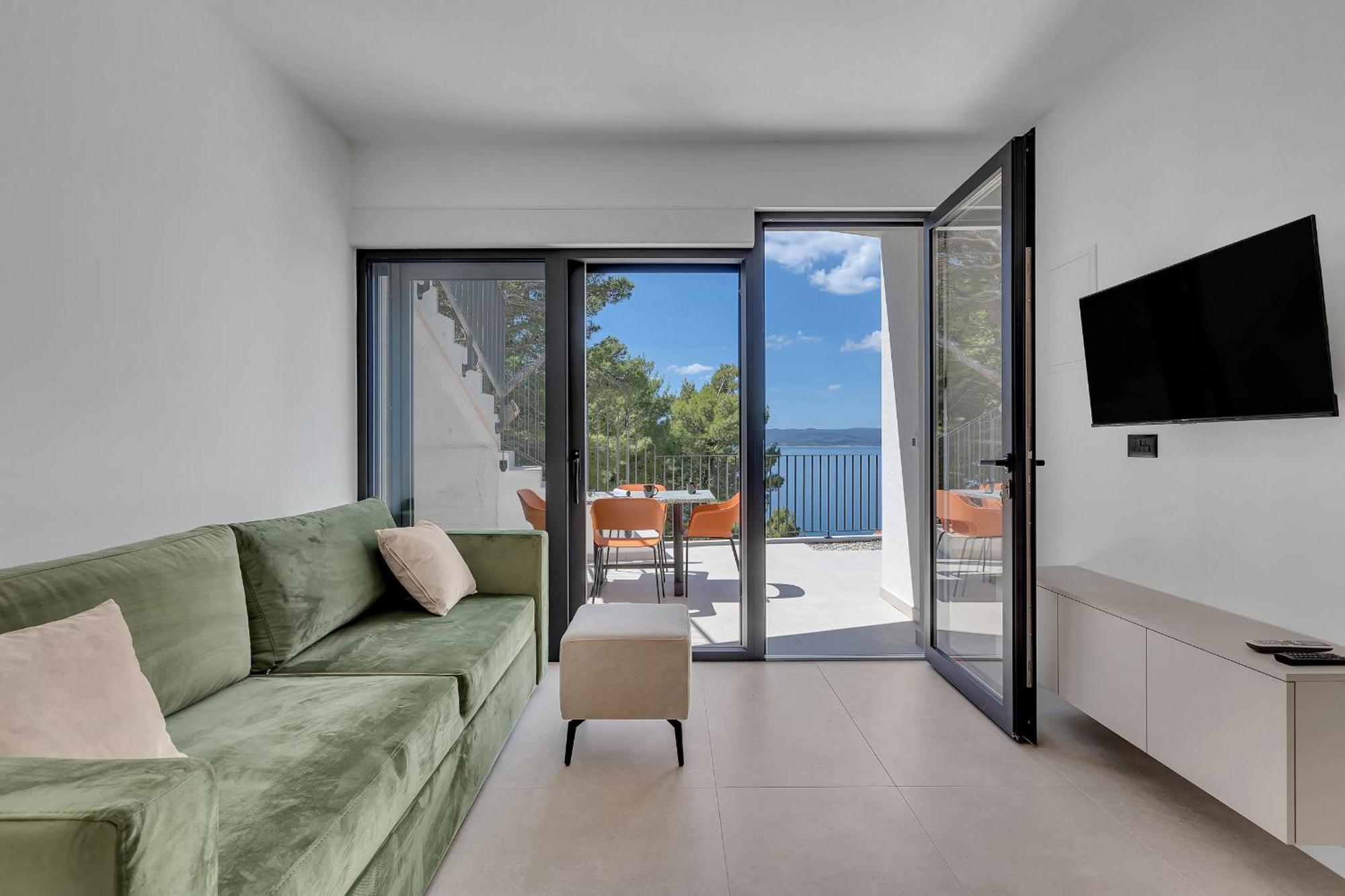 Villa Lito - Only 50M From Sea! - Makarska Exklusiv Brela Dış mekan fotoğraf