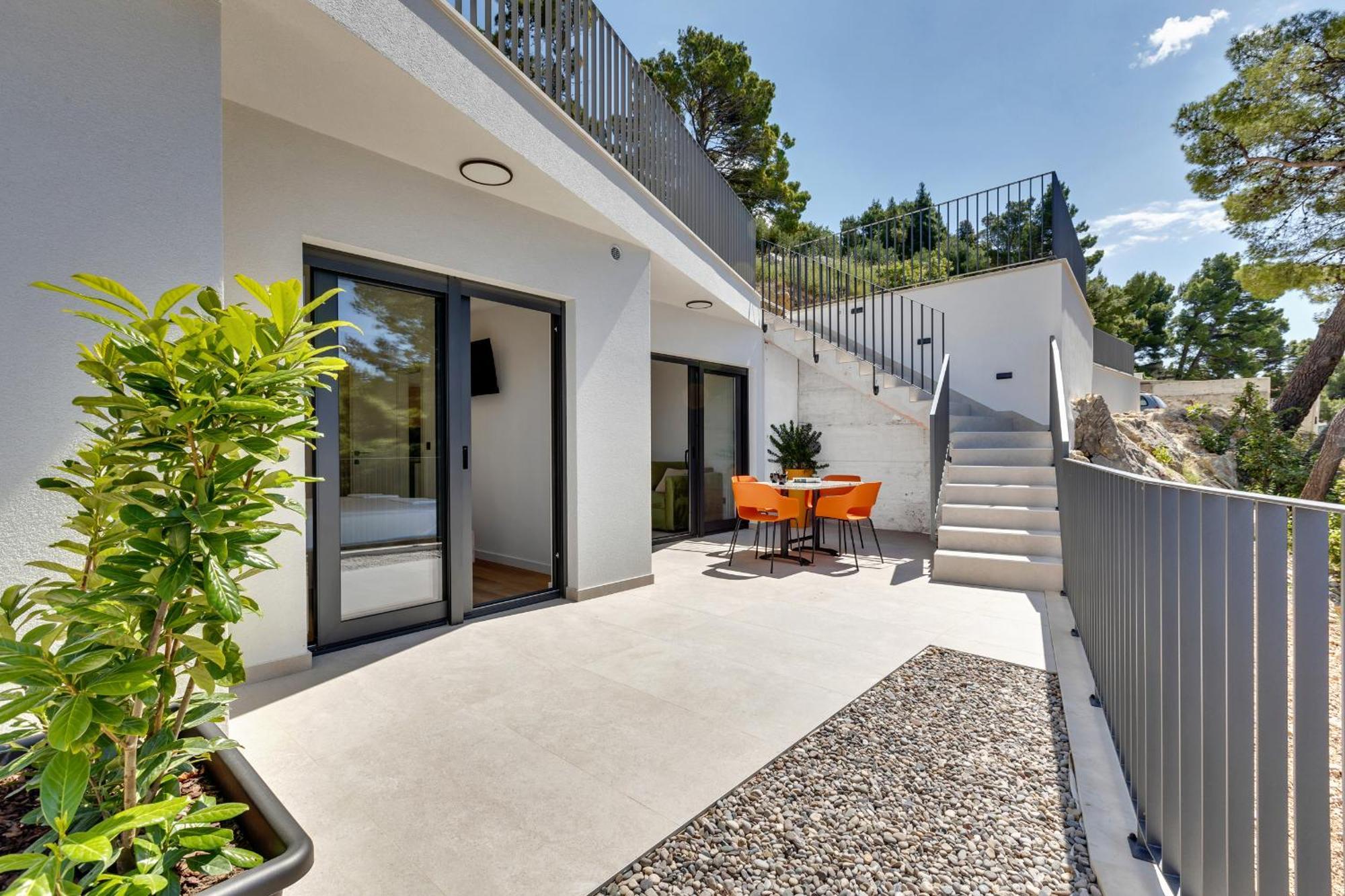 Villa Lito - Only 50M From Sea! - Makarska Exklusiv Brela Dış mekan fotoğraf